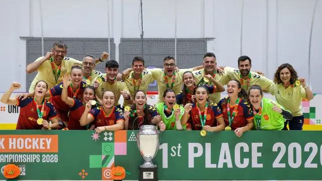 El Esneca Fraga, presente en el oro mundial de España ante Argentina