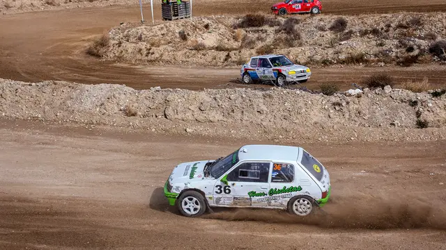 Cuatro pilotos se imponen en el Autocross Ciudad de Calatayud