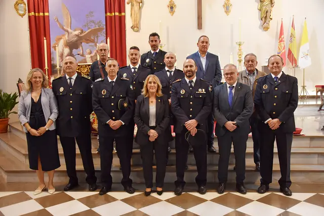 La Policía Local de Baza reafirma su compromiso en la festividad de sus patronos