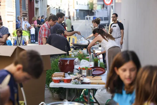 El nuevo emplazamiento afianza la Festa Major del Safareig como punto de encuentro
