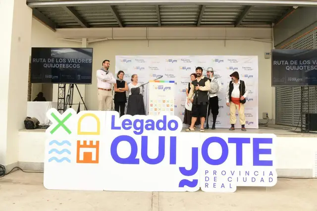 Pedro Muñoz vive una jornada cultural en torno al legado de Cervantes