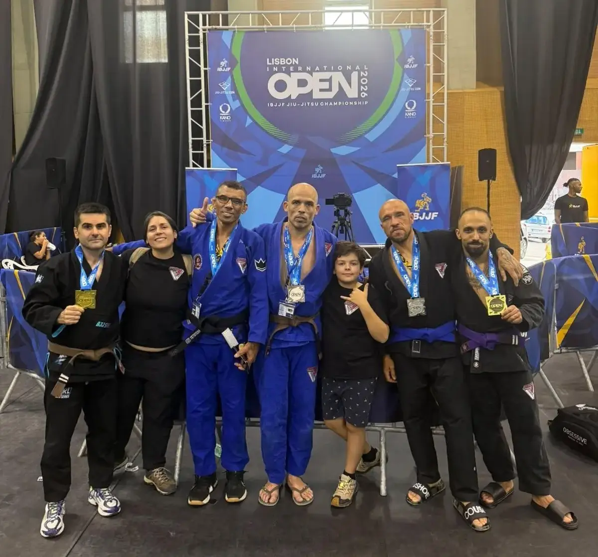 El equipo de jiu-jitsu de Benavente suma doce medallas en Lisboa