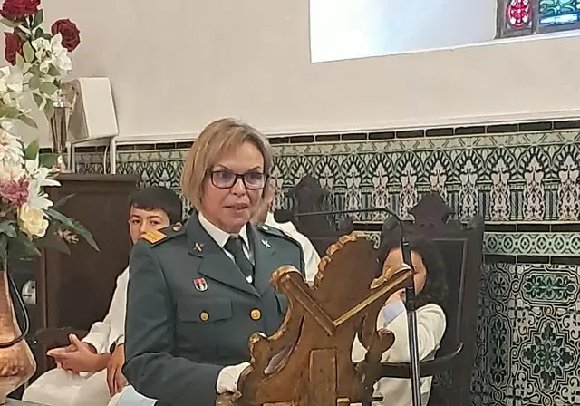 Alicia Méndez asume el puesto de mando de la Guardia Civil en Los Santos