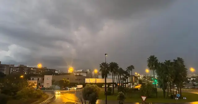 La alerta naranja por la dana Adam alcanza a Formentera tras las lluvias nocturnas