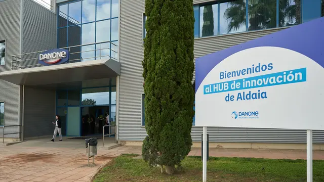 La fábrica de Danone en Aldaia exporta más de la mitad de su producción