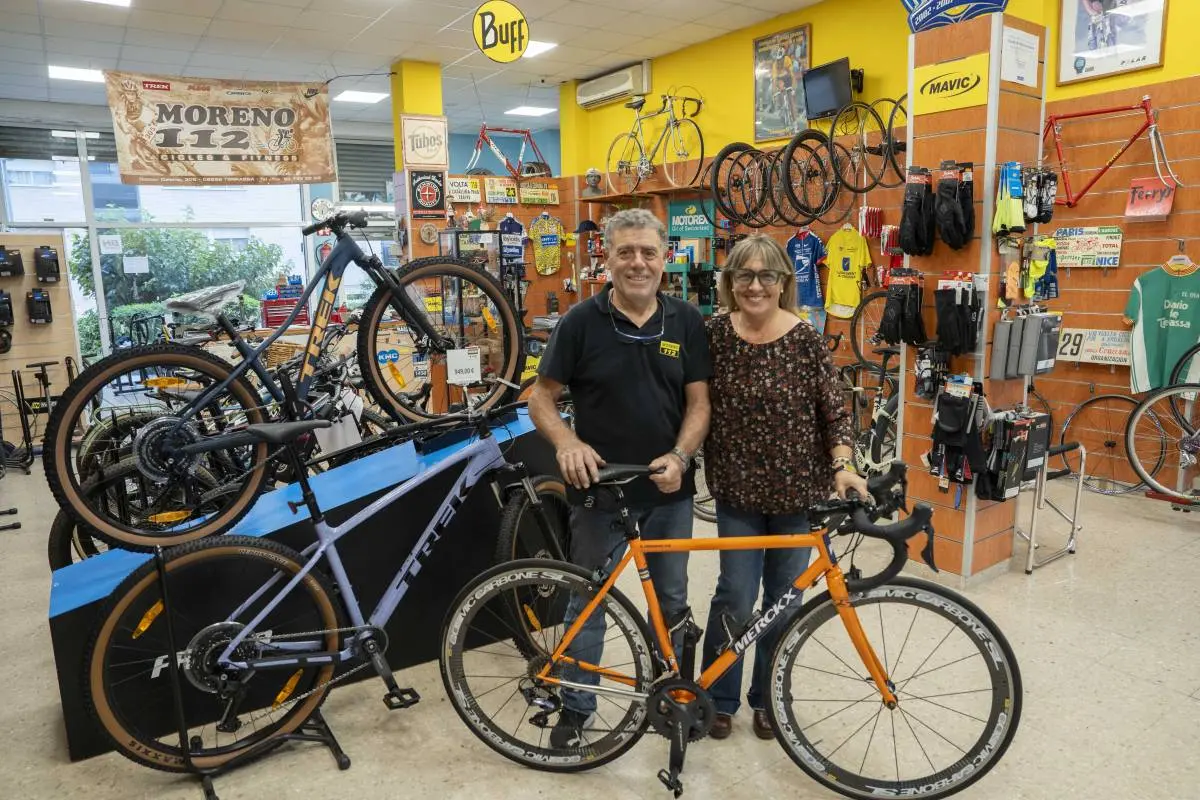 Moreno 112, más de 30 años al cuidado de las bicicletas en Sant Pere Nord