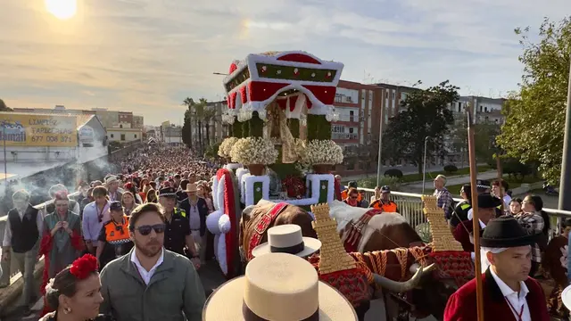 La Virgen de Valme inicia su peregrinación hacia la ermita de Cuarto