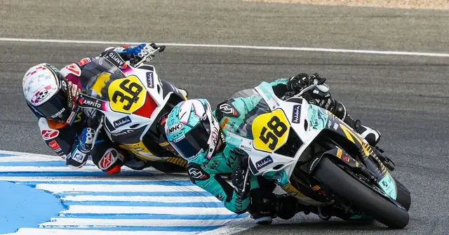 Ramos culmina un doblete en Jerez en una llegada muy disputada