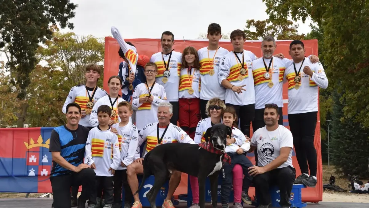 El Biofrutal Sport suma cinco puestos de honor en el pumptrack de Monzón