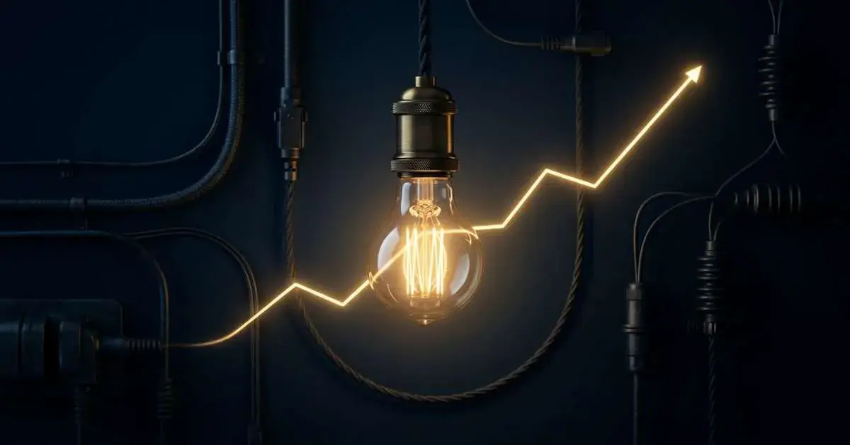 La electricidad marca una media de 0,1667 euros por kWh el 12 de octubre