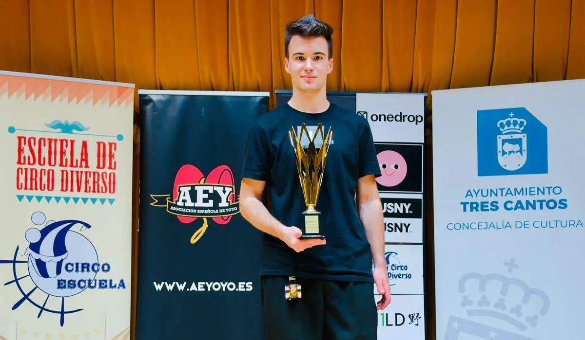 Fidalgo revalida en Tres Cantos el campeonato nacional de yoyó
