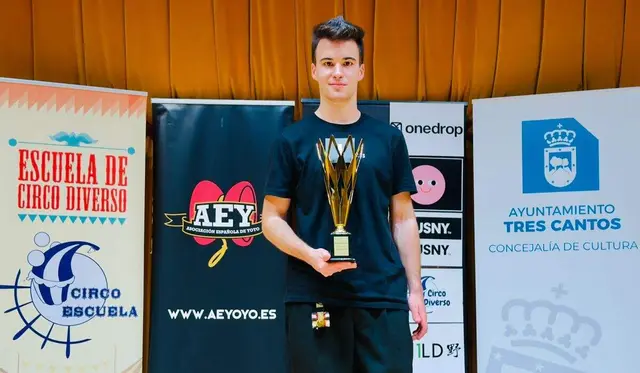 Fidalgo revalida en Tres Cantos el campeonato nacional de yoyó