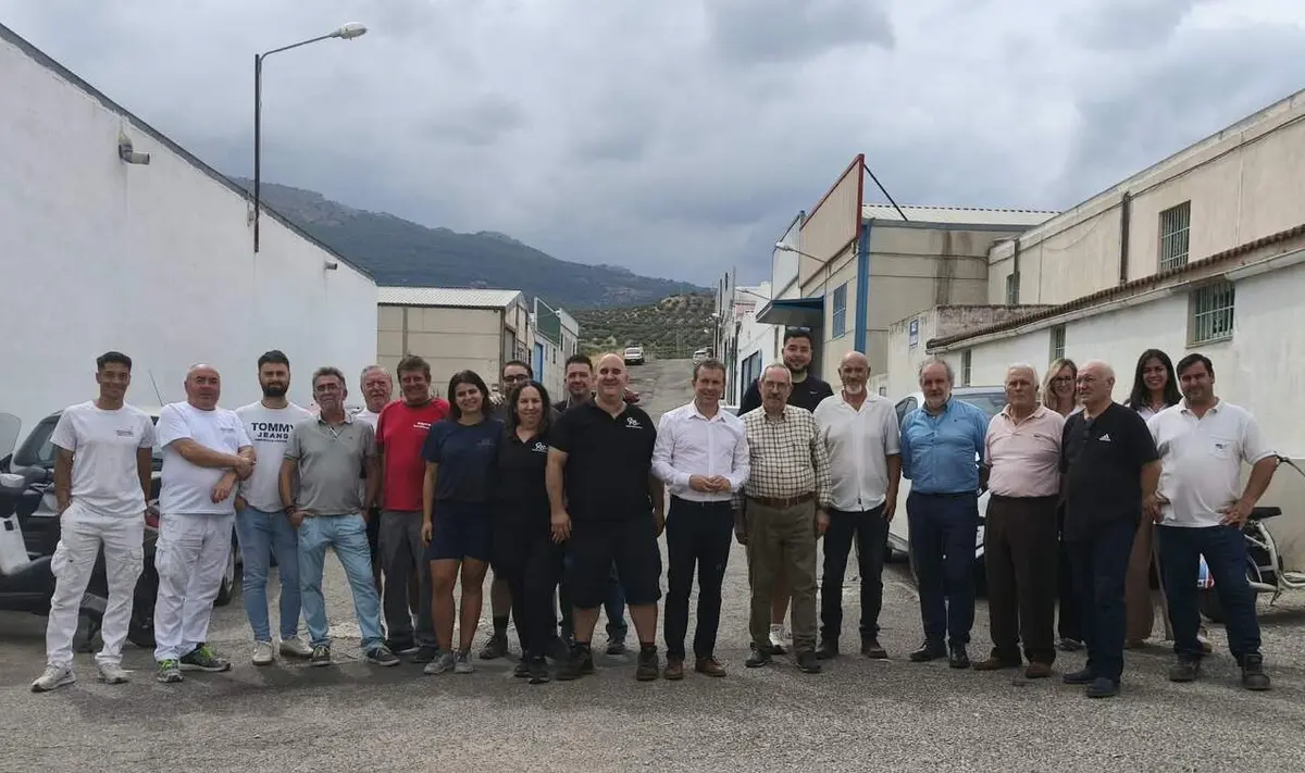 Una nueva conducción llevará agua potable a la zona industrial de El Pilar de la Dehesa