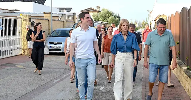 El Pimiento centra una visita municipal por la seguridad vial y las zonas verdes