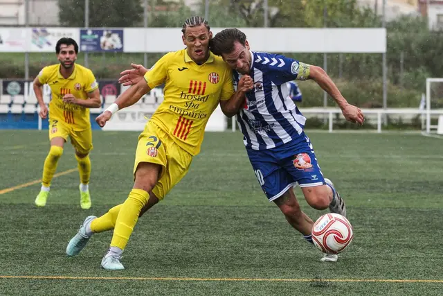 El San Cristóbal rescata un empate ante l’Escala tras el descanso
