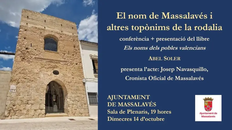 Massalavés explorará la historia de sus nombres en una sesión abierta