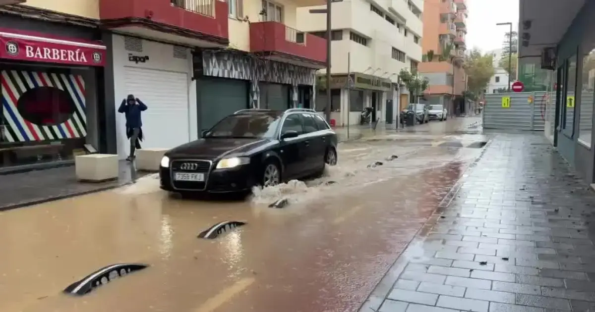 Formentera se queda sin clases este lunes por el temporal