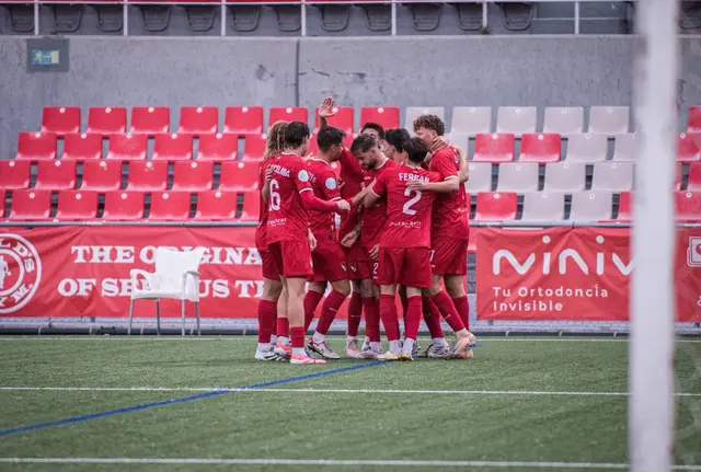El Terrassa FC se impone con claridad al Logroñés B en el Olímpic