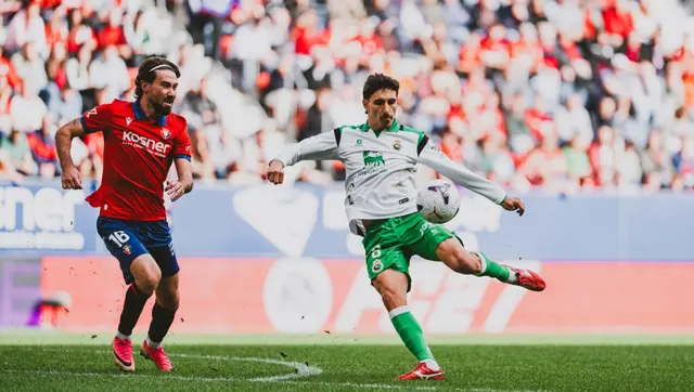 Osasuna deja al Racing sin puntos en El Sadar