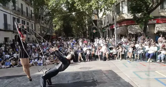 Palma Circ lleva las artes circenses a tres espacios de la ciudad