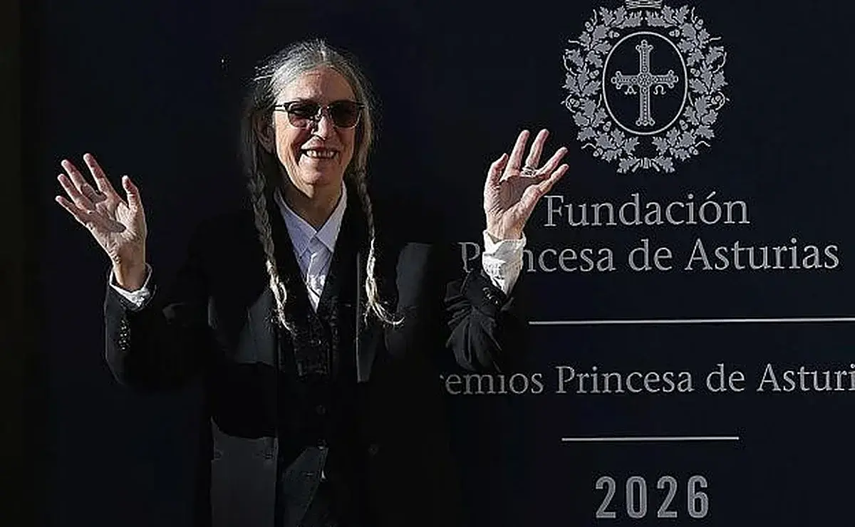 Patti Smith llega a Oviedo antes de celebrar medio siglo de vínculo con España
