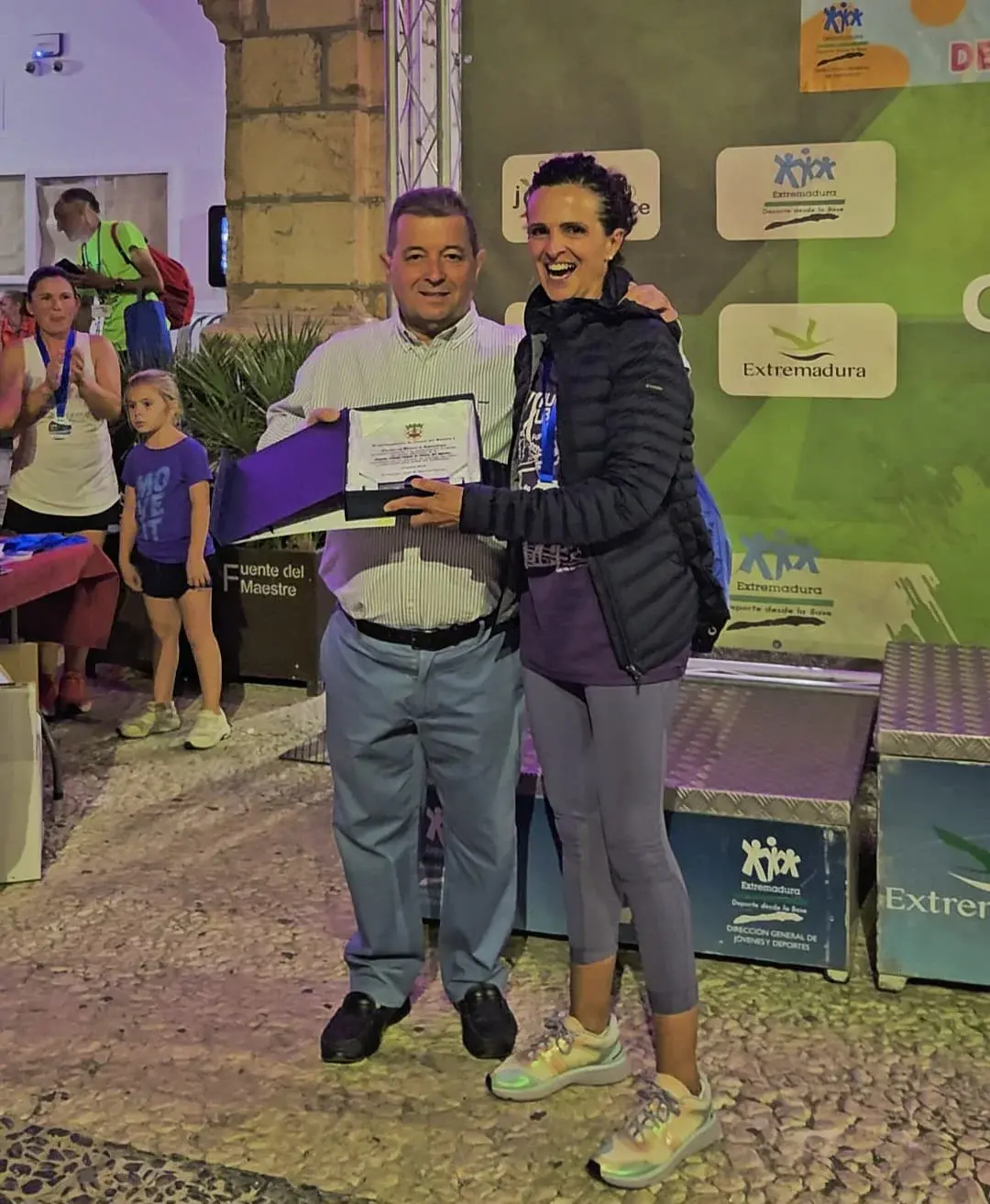 Chaves y Paixao se imponen en la vigésima prueba urbana de Fuente del Maestre