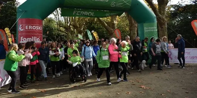 Abiertas las inscripciones para la marcha solidaria contra el cáncer en Ferrol