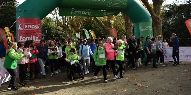 Abiertas las inscripciones para la marcha solidaria contra el cáncer en Ferrol