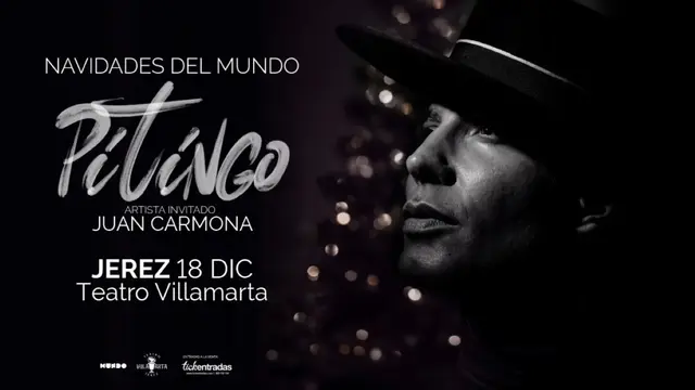 Pitingo actuará junto a Juan Carmona en el Villamarta por Navidad
