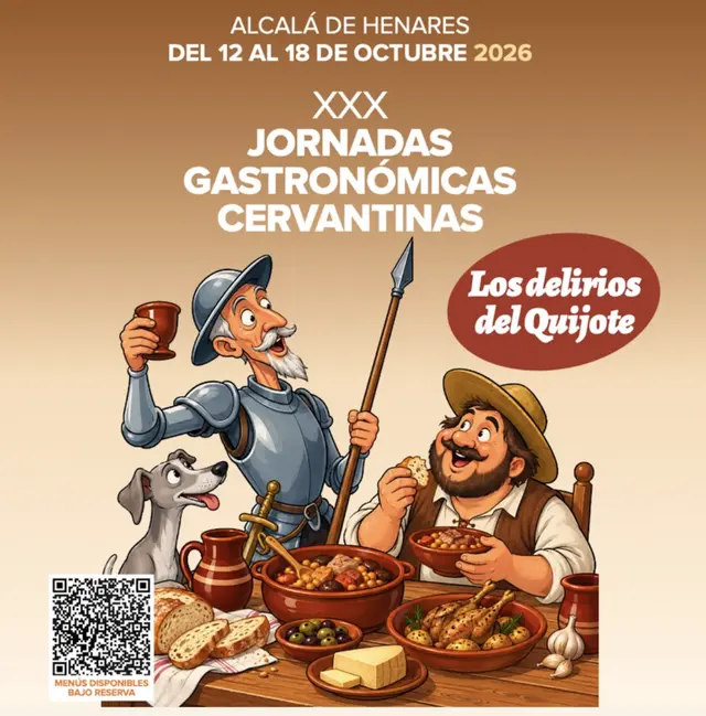 Alcalá celebrará en octubre una nueva edición de sus jornadas gastronómicas cervantinas