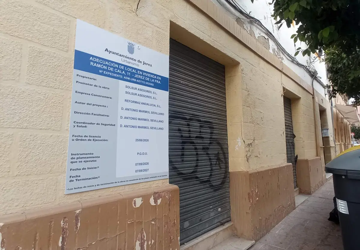 Jerez autoriza al menos 20 cambios de locales cerrados a viviendas