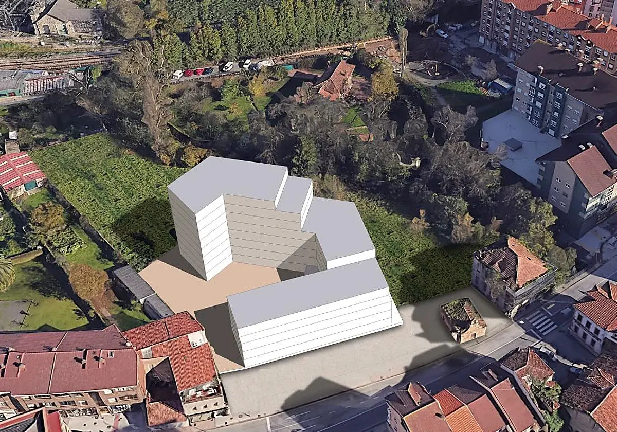 Avilés avanza en el plan para levantar 46 viviendas en Villalegre