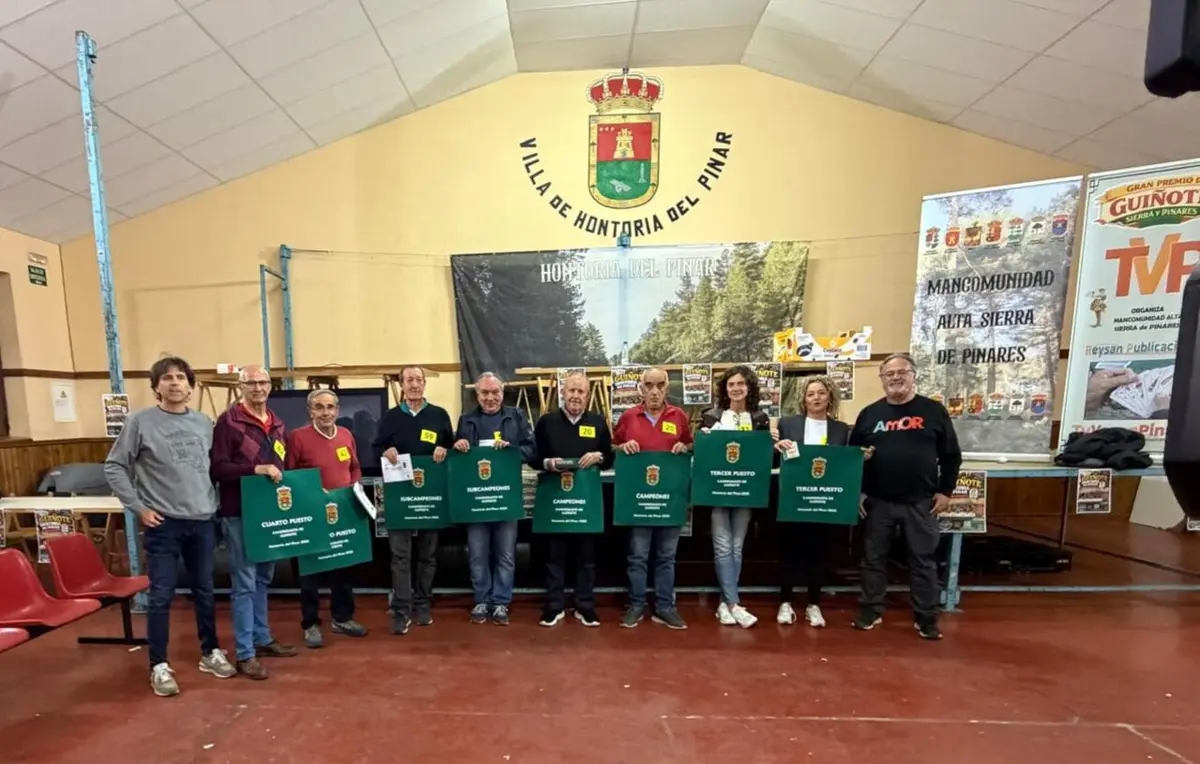 El Campeonato de Guiñote de Hontoria reúne a 79 parejas
