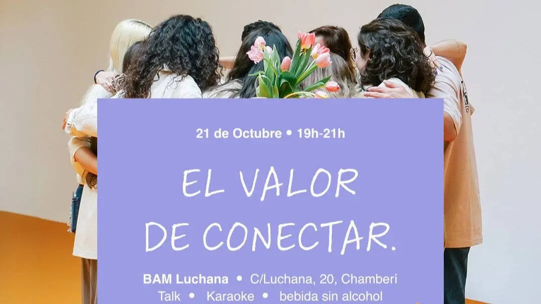 Una charla en BAM Luchana abordará cómo influye socializar en el bienestar emocional