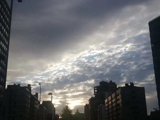 La semana arranca con lluvia posible y máximas en ascenso en Vitoria