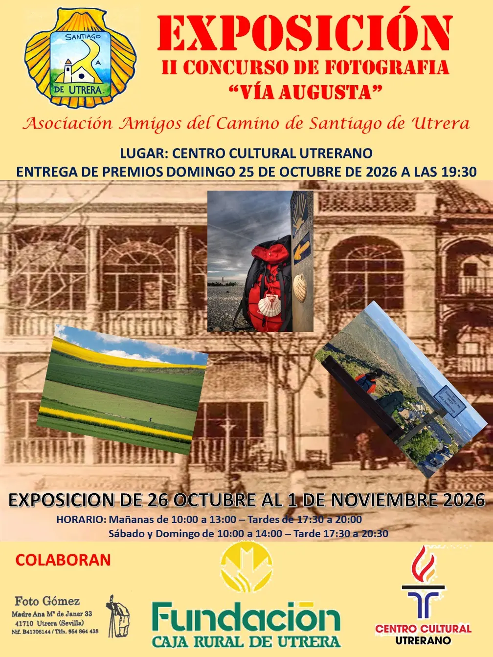 Utrera mostrará las fotografías del concurso Vía Augusta