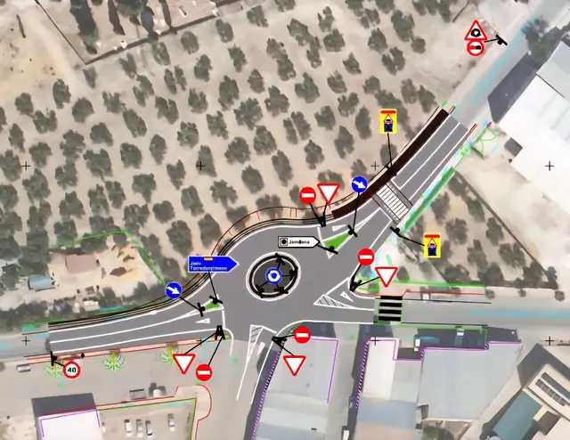 Jamilena saca a concurso la construcción de una rotonda en su acceso