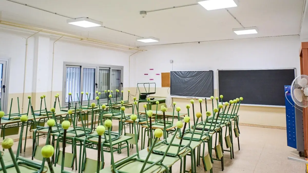 El IES Son Cladera mantiene las clases en remoto durante la alerta por la dana