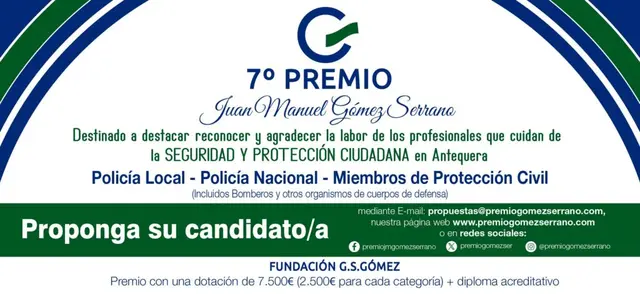 Abierta la séptima edición de los Premios Juan Manuel Gómez Serrano