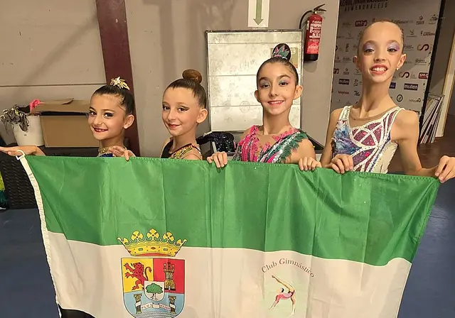 Cuatro gimnastas del Almendralejo estarán en la Copa Base nacional