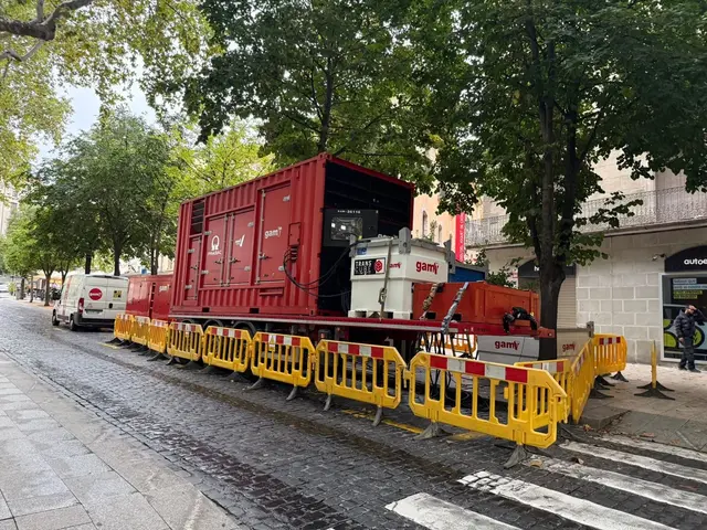 Las obras del transformador afectan al suministro eléctrico y al bus urbano en Figueres
