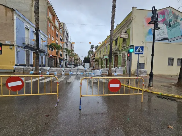 Aldaia suspende las clases durante la mañana del lunes por las lluvias