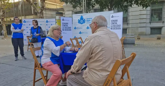 Una iniciativa del San Juan de Dios pone el foco en la soledad no deseada