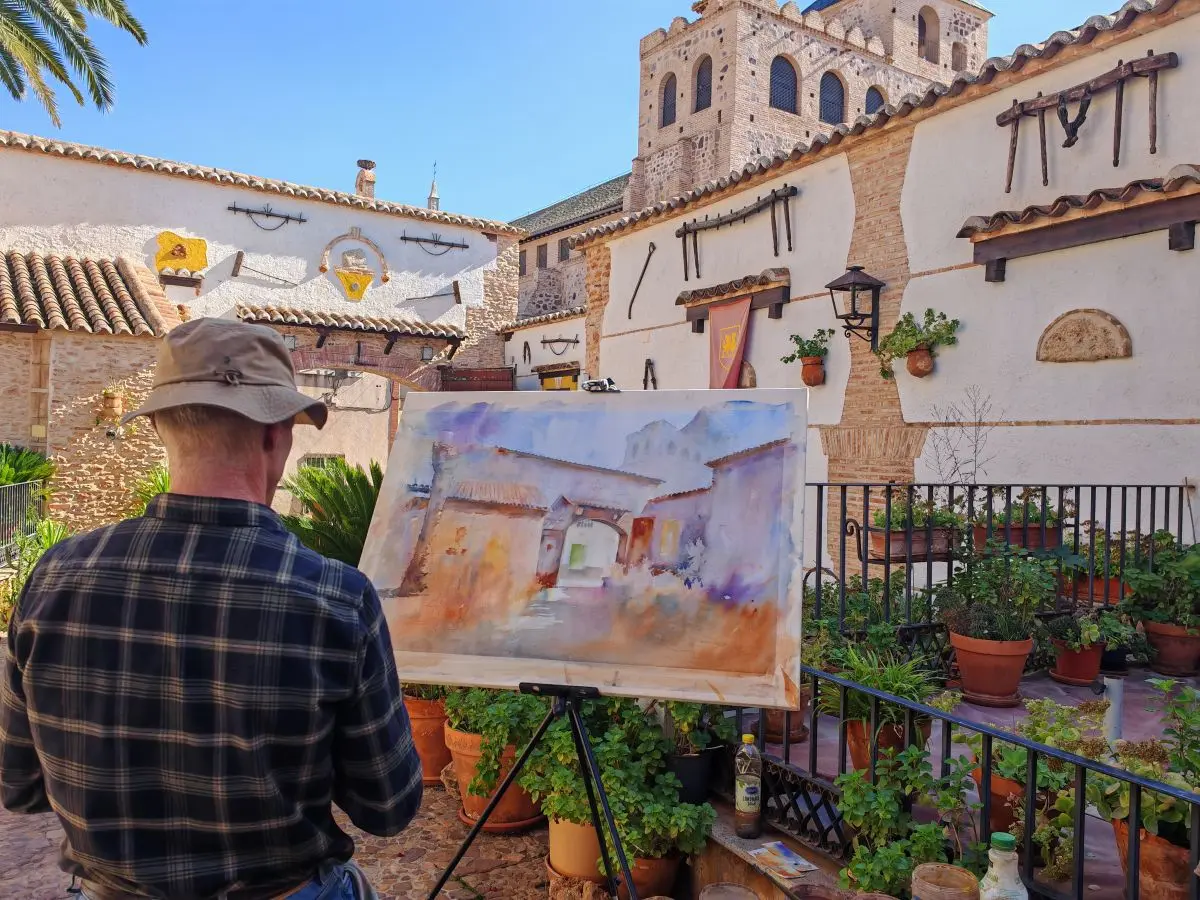 La pintura rápida volverá a tomar Moral de Calatrava el 1 de noviembre