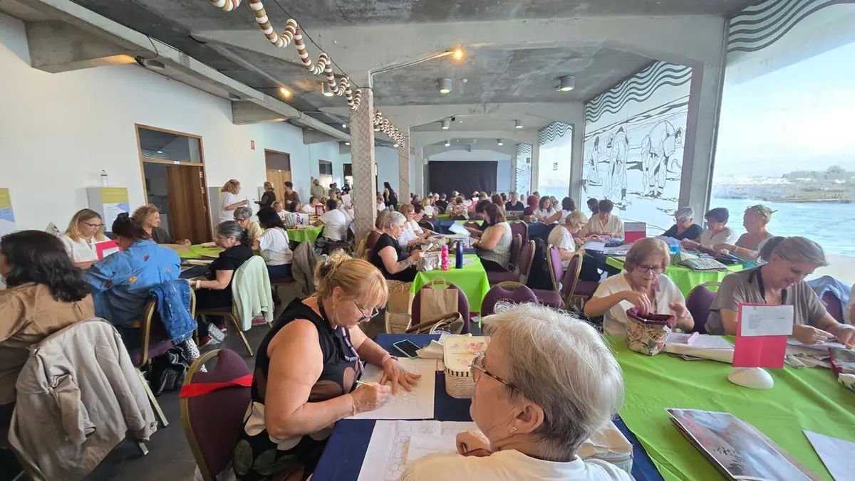 El encuentro de patchwork reúne a más de un centenar de aficionados en Barbate