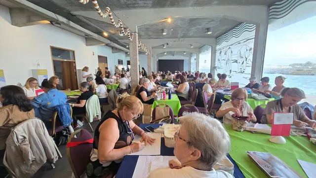 El encuentro de patchwork reúne a más de un centenar de aficionados en Barbate