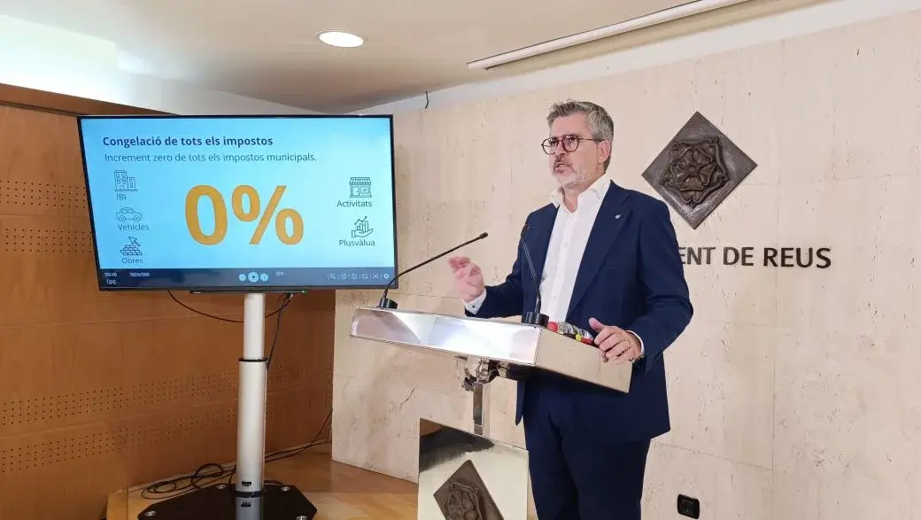 Reus someterá a votación las ordenanzas fiscales de 2027