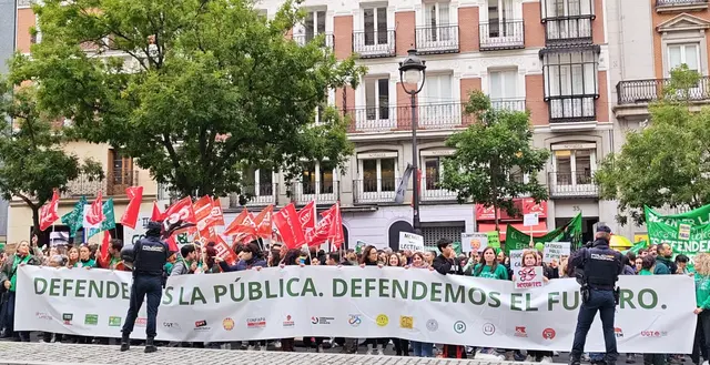 La protesta educativa suma una manifestación convocada en Leganés