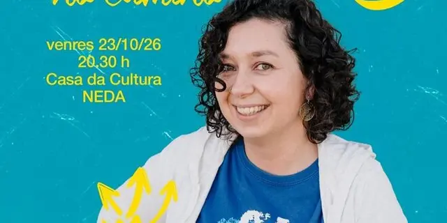 Leti da Taberna pondrá el broche a su gira con un monólogo en Neda
