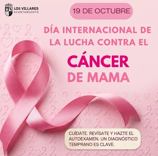 Los Villares se suma a la jornada de concienciación sobre el cáncer de mama